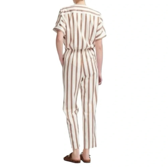 Maje Pieni Striped Jumpsuit Size 36 US Size 4/6 - Picture 4 of 14